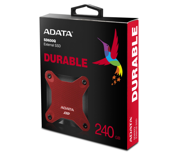 ADATA SD600Q 480GB USB 3.2 Gen. 1 Czerwony - 502622 - zdjęcie 10